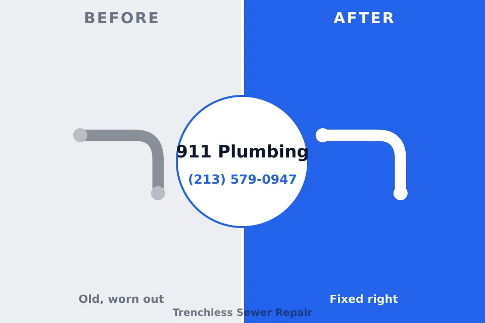 Before and after: plumbing company New Hope, MS